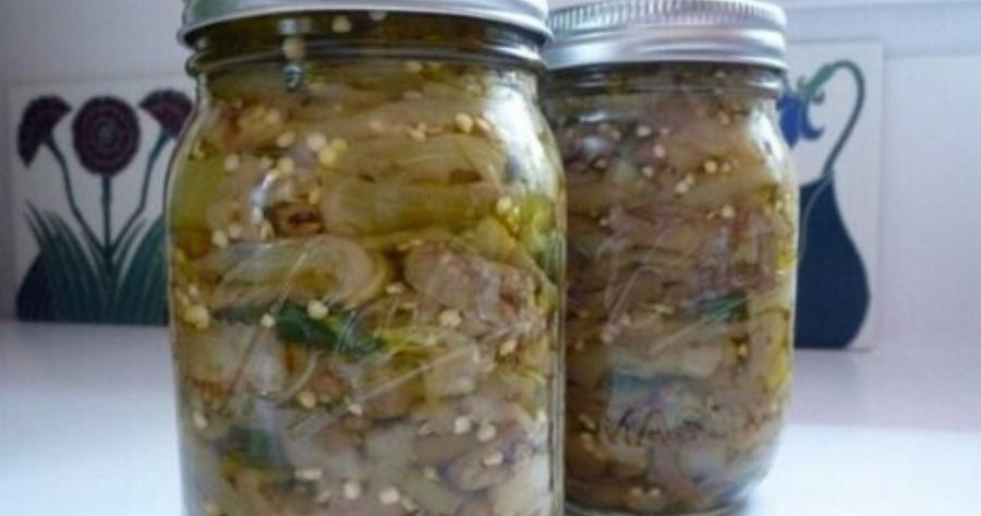 Μελιτζάνες τουρσί… το πιο νόστιμο συνοδευτικό που έχω πάντα στο ψυγείο!