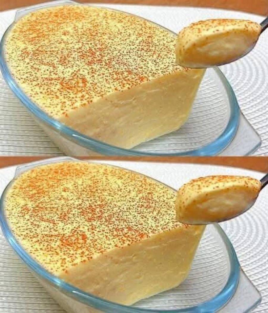 Λιώνει στο στόμα! Σπιτικό επιδόρπιο σε 5 λεπτά, σούπερ κρεμώδες! Χωρίς φούρνο και χωρίς ζελατίνη.