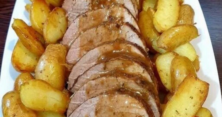 Μοσχάρι φούρνου με πατάτες baby όπως στο κυριακάτικο τραπέζι της μαμάς