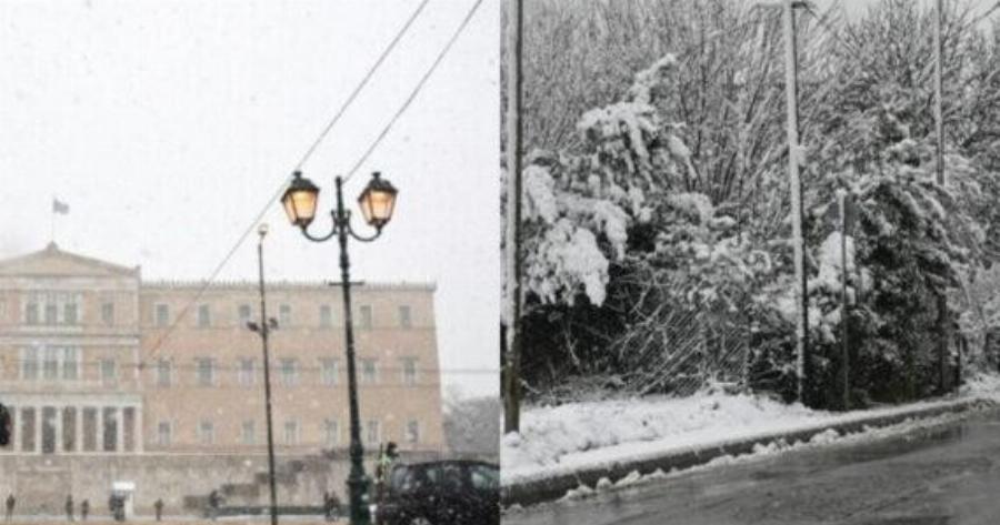 Καιρός: Έρχονται χιόνια και στο κέντρο της Αθήνας