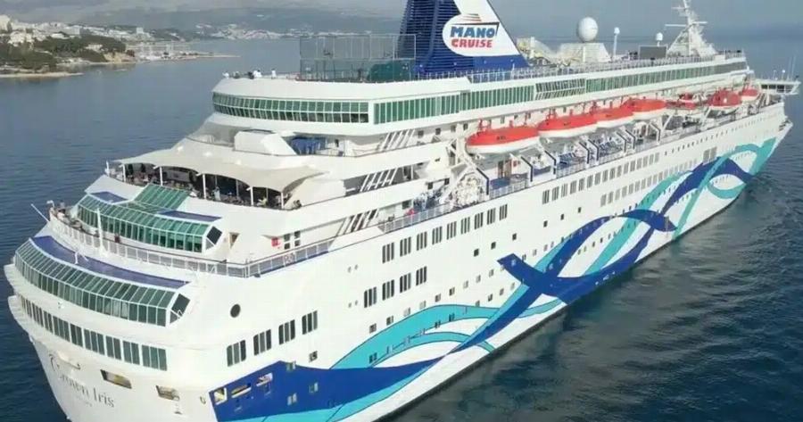 EKTAKTH EΙΔΗΣΗ ΓΙΑ ΚΡΟΥΑΖΙΕΡΟΠΛΟΙΟ ΓΕΜΑΤΟ ΚΟΣΜΟ ΠΟΥ ΕΦΥΓΕ ΑΠΟ ΤΗΝ ΣΥΡΟ ΓΙΑ ΡΟΔΟ