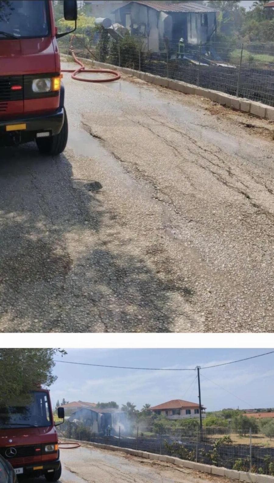 Φωτιά σε σπίτι από έκρηξη φιάλης υγραερίου – Χωρίς τις αισθήσεις του ένα άτομο – Απίστευτες εικόνες