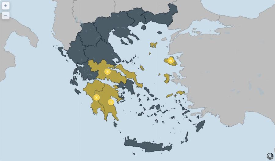 Νέο έκτακτo δελτίο από την ΕΜΥ: Συνεχίζεται η κακοκαιρία – Ποιες περιοχές θα πλήξει