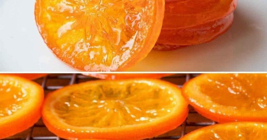 Ζαχαρωμένες φέτες πορτοκαλιού — Η γλυκιά σπιτική λιχουδιά που μοιάζει σαν να βγήκε από αρτοποιείο