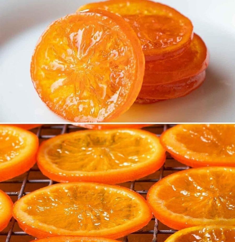 Ζαχαρωμένες φέτες πορτοκαλιού — Η γλυκιά σπιτική λιχουδιά που μοιάζει σαν να βγήκε από αρτοποιείο