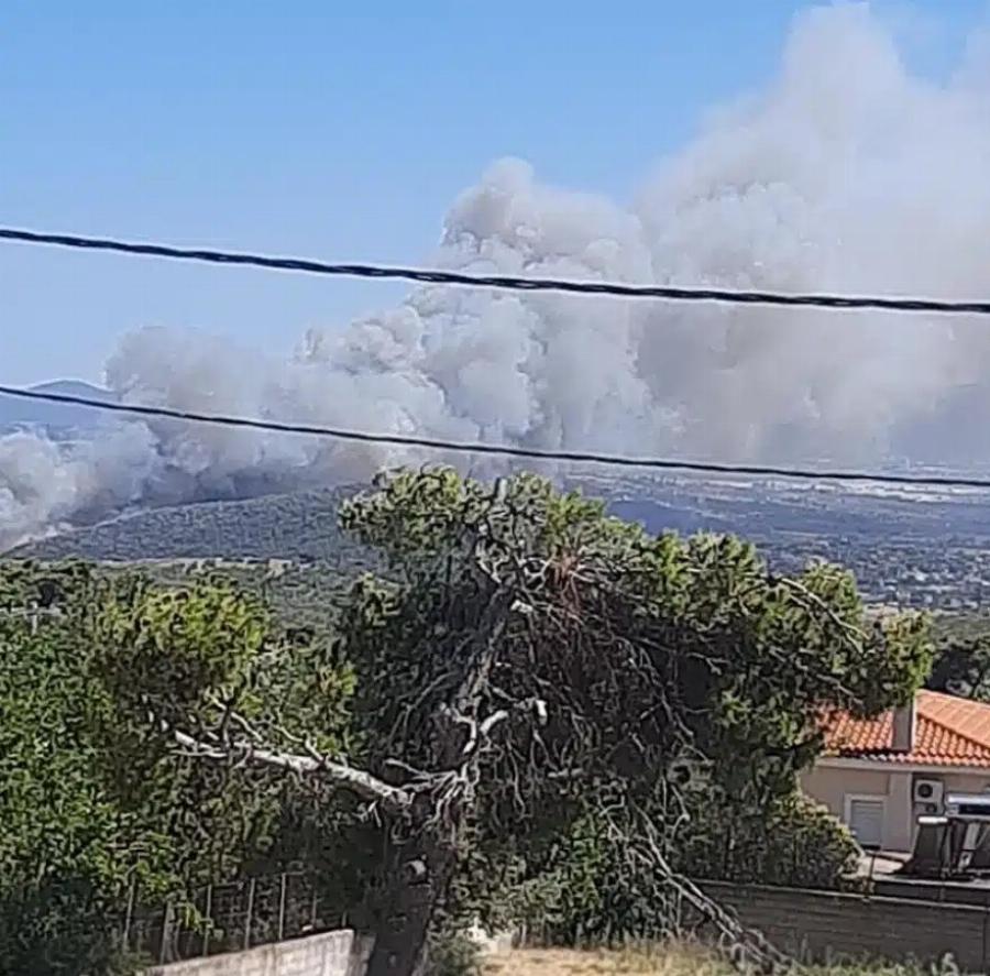 ΜΕΓΑΛΗ ΦΩΤΙΑ ΤΩΡΑ ΣΤΗΝ ΑΤΤΙΚΗ – ΣYNAΓEPMOΣ ΣΤΗΝ ΠΥΡΟΣΒΕΣΤΙΚΗ