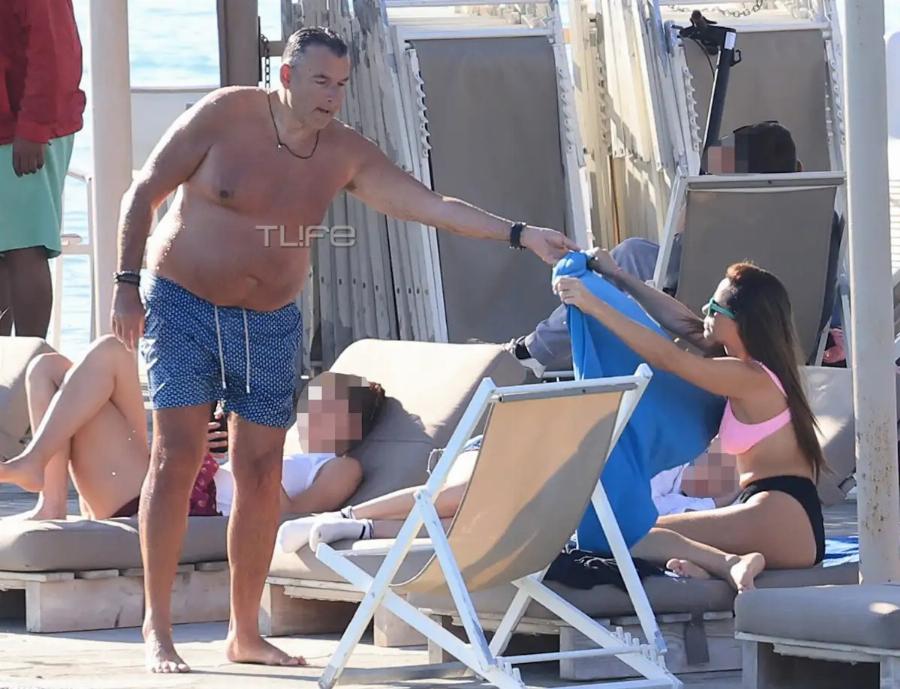 Γιώργος Λιάγκας – Μαρία Αντωνά: Κοινή εμφάνιση με Mαγιo στην παραλία της Βουλιαγμένης
