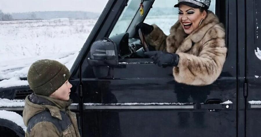 Αμέσως μετά την κηδεία του πλούσιου συζύγου της, η μητριά άφησε τον δεκάχρονο γιο του σε έναν άδειο χειμωνιάτικο δρόμο λέγοντάς του: «Τα χρήματά του είναι έτσι κι αλλιώς πια δικά μου, κι εσύ είσαι ένα περιττό βάρος»