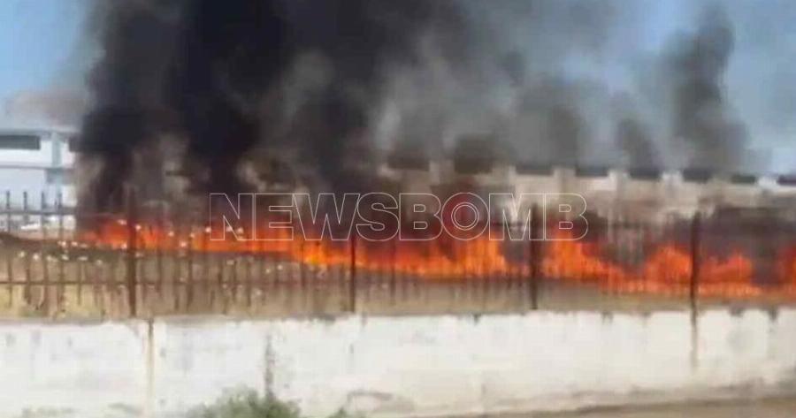 Μεγάλη φωτιά στον Ασπρόπυργο – Βίντεο ντοκουμέντο από το σημείο