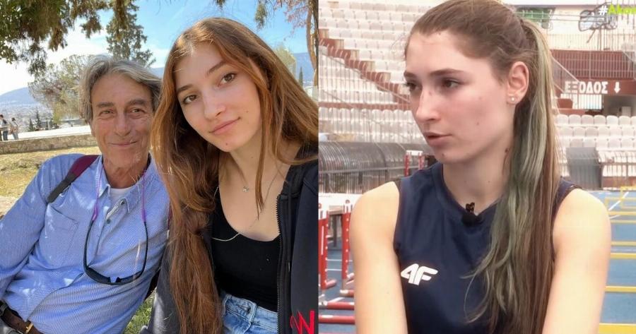 Συγκινεί η Λήδα Μανθοπούλου: «Τη στιγμή του αγώνα ένιωθα τον πατέρα μου στο πλευρό μου»