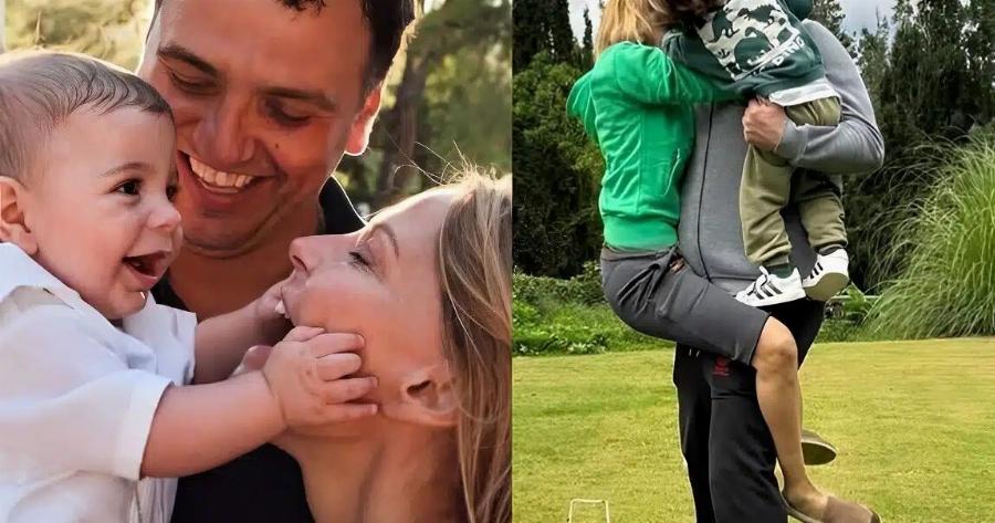 Τζένη Μπαλατσινού – Βασίλης Κικίλιας: Ο 4χρονος γιος τους φτιάχνει μπισκότα για τα Χριστούγεννα