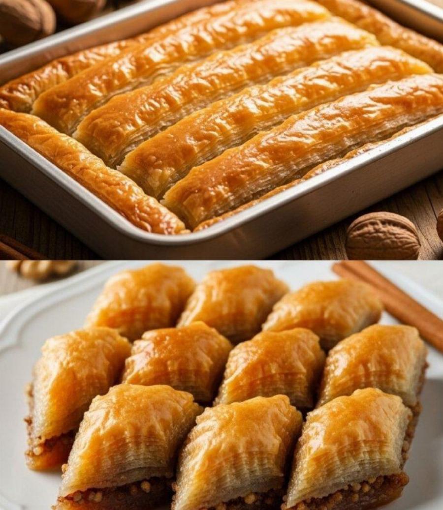 Το μυστικό για μπακλαβά τραγανό και σιροπιαστό όπως της γιαγιάς