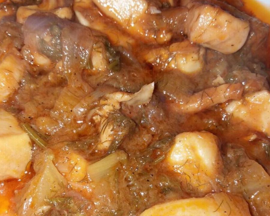 Σουπιά κρασάτη με άνηθο και λεμόνι – Η συνταγή που βγαίνει ζουμερή και γεμάτη γεύση