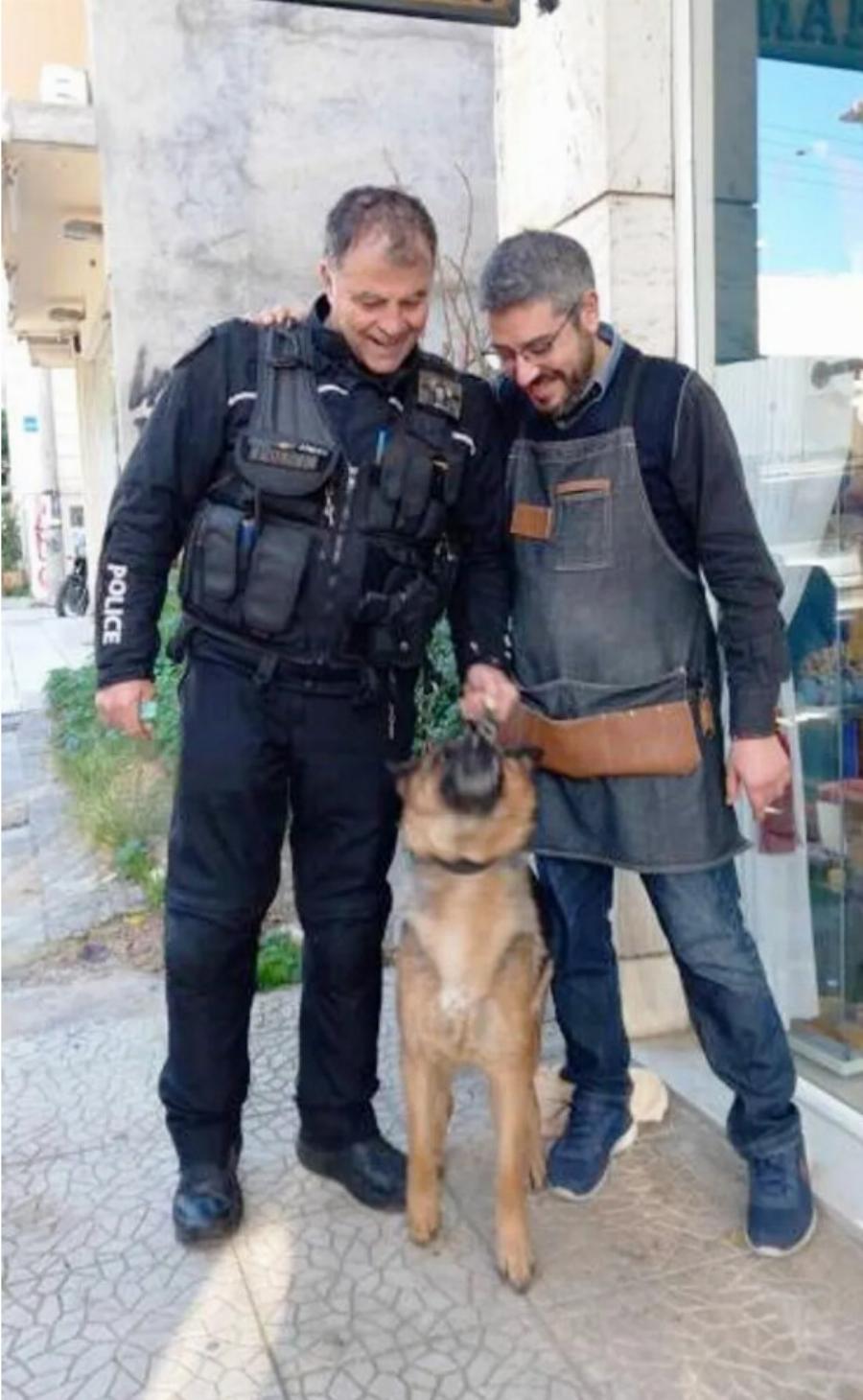 Η συγκινητική ιστορία της σκυλίτσας που μπήκε σε κουρείο της Πάτρας και υιοθετήθηκε