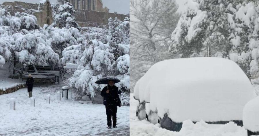 Έρχεται πολική εισβολή με έως και -14 βαθμούς: Χιόνια και στην Αττική «βλέπει» ο Κλέαρχος Μαρουσάκης