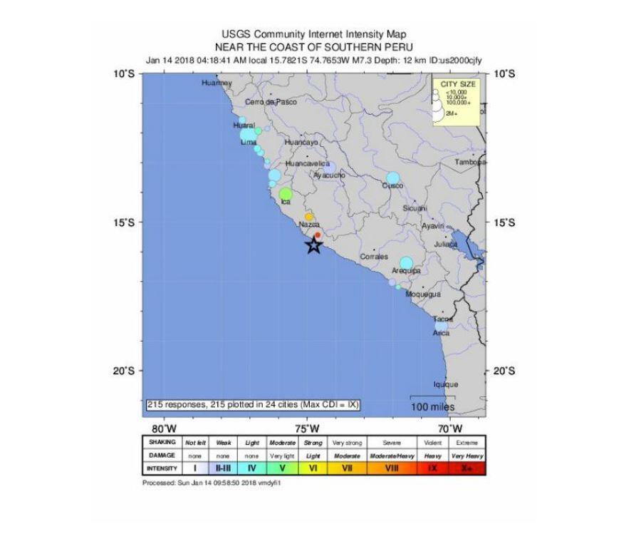 Ισχυρός φονικός σεισμός