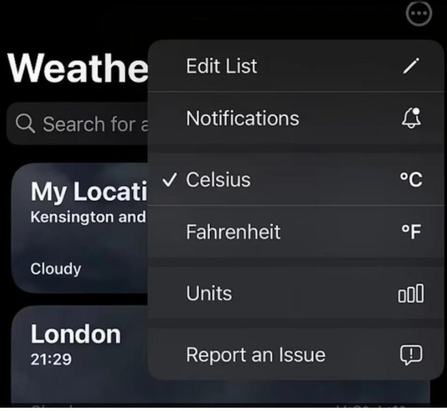 Η άγνωστη εφαρμογή που προειδοποιεί για την κακοκαιρία στο iPhone – Μάθε πότε θα χτυπήσει και πότε θα σταματήσει