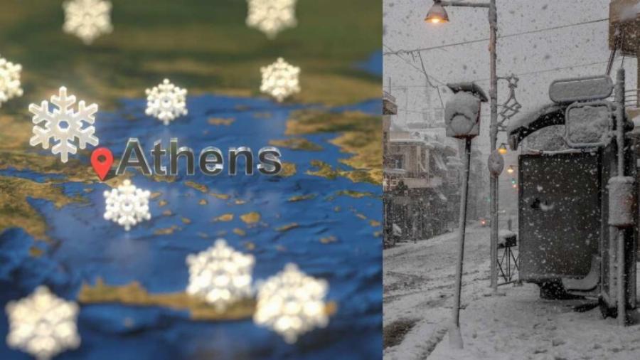 Χιόνια παντοu: Επιβεβαιώνονται πανηγυpικά τα Μερομήνια! Τότε θα χιονίσει στην Αθήνα