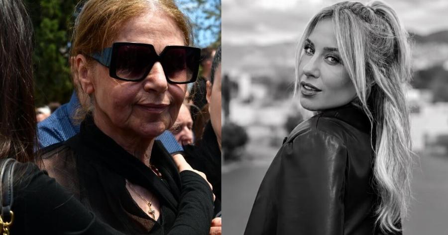 Το τελευταίο αντίο στην Γωγώ Μαστροκώστα: «Λύγισαν» όλοι με την μητέρα της – Η στιγμή που κοιτά τον ουρανό κρατώντας την φωτογραφία της