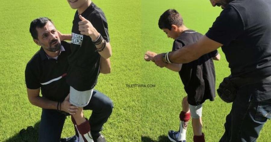 «Επέστρεψα σπίτι μου!» Ο μικρός Γιαννάκης έκανε τα πρώτα του βήματα στην Τούμπα