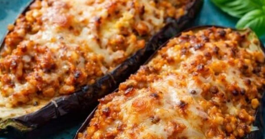 Οι πιο νόστιμες μελιτζάνες γεμιστές που έχω φτιάξει ποτέ