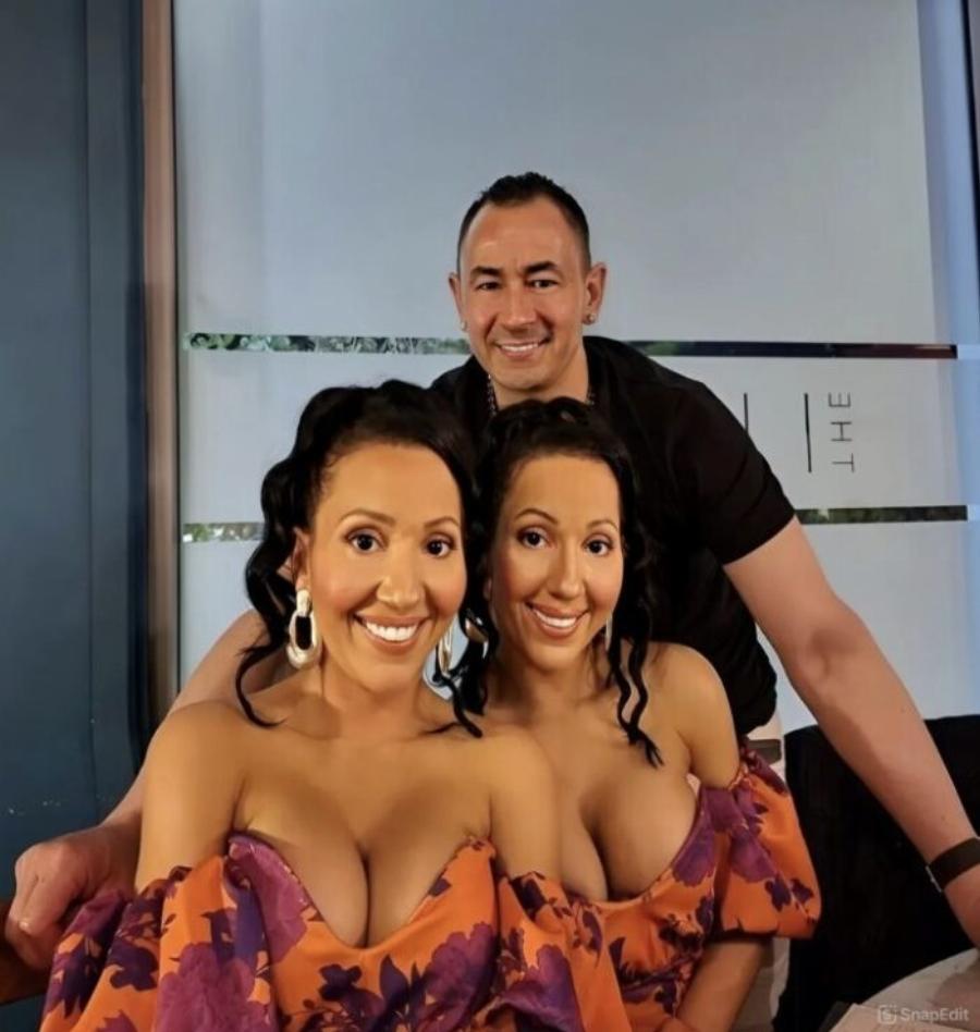 Οι δίδυμες αδελφές παντρεύτηκαν τον ίδιο άνδρα: δείτε πώς έμοιαζαν την ημέρα του γάμου τους