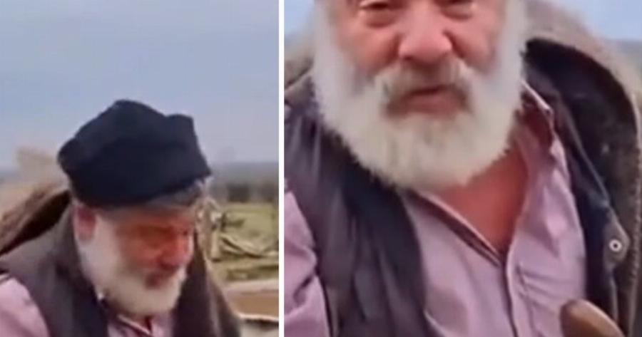 Κτηνοτρόφος αποχαιρετά τα τελευταία 450 πρόβατα της ντόπιας ιστορικής φυλής Ρουμλουκίο