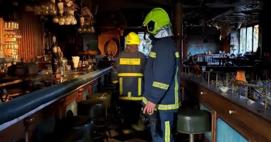 Πεντέλη: Φωτιά σε γνωστό καφέ-μπαρ