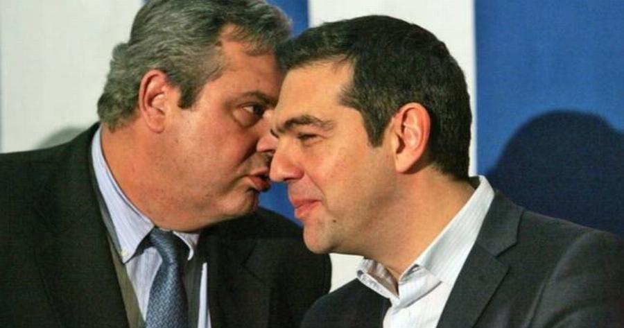 ΡΑΓΔΑΙΕΣ ΕΞΕΛΙΞΕΙΣ: Και ο Πάνος Καμμένος στο πλευρό του Αλέξη Τσίπρα
