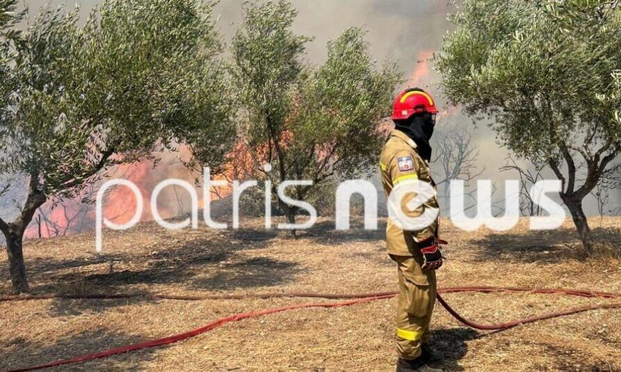 ΕΚΤΑΚΤΟ: Μεγάλη φωτιά ΤΩΡΑ – Στη μάχη 7 εναέρια μέσα
