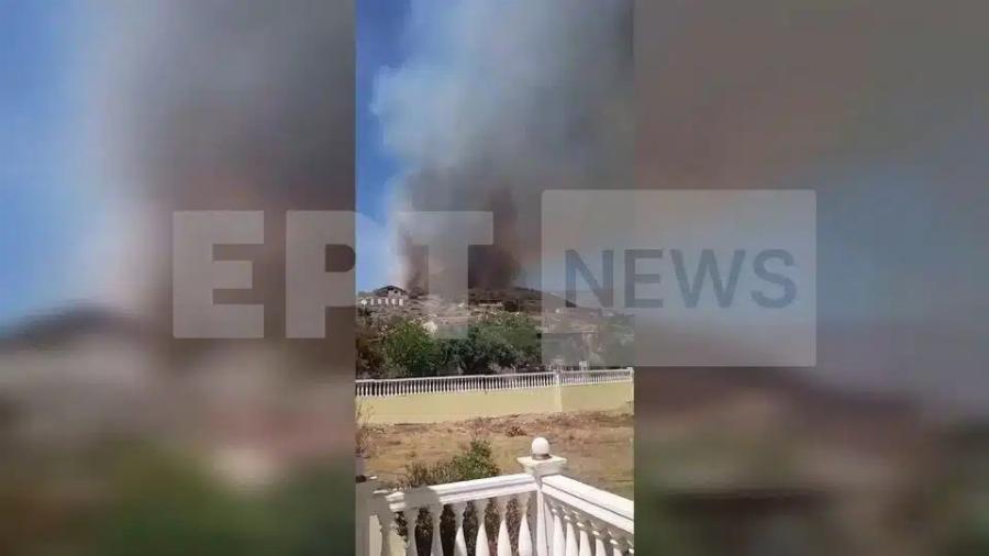 Φωτιά ΤΩΡΑ – Μήνυμα από το 112