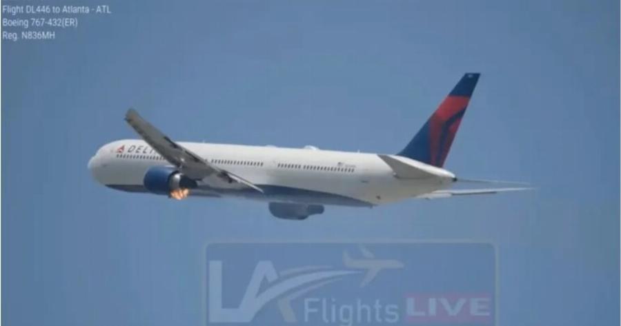 ΕΚΤΑΚΤΟ ΤΩΡΑ: Τpόμoς στον αέρα – Αεροπλάνο πήρε φωτιά μετά την απογείωση