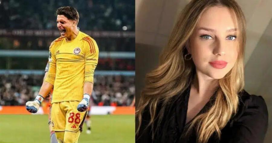 Κωνσταντής Τζολάκης: Αυτή είναι η κούκλα σύντροφος του τερματοφύλακα του Ολυμπιακού