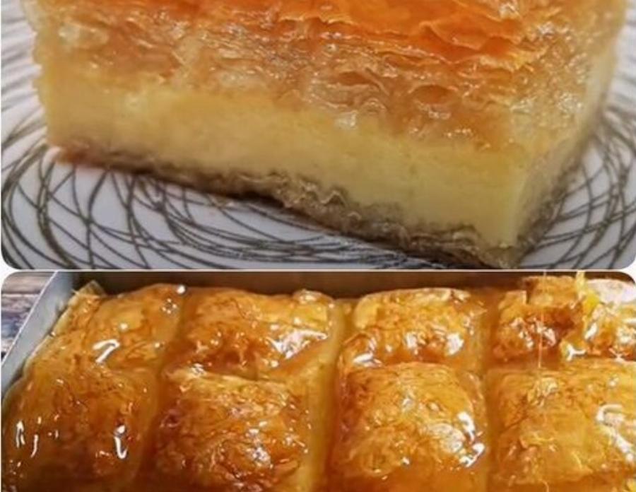 Το γαλακτομπούρεκο χωρίς σιμιγδάλι που γίνεται αριστούργημα – Το μυστικό είναι στην κρέμα