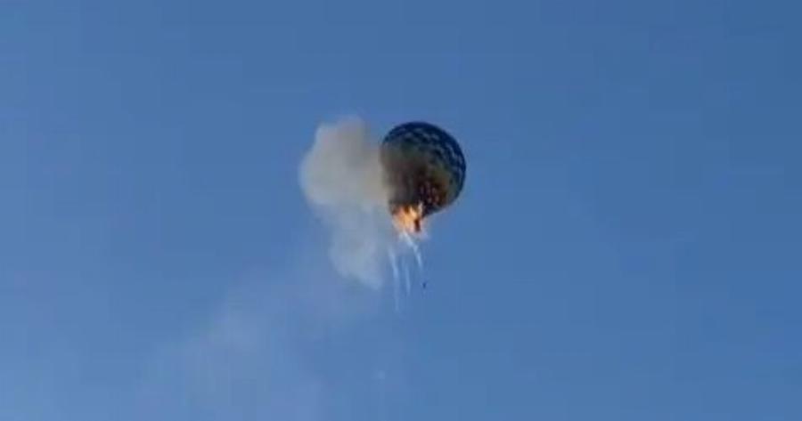 ΕΚΤΑΚΤΟ: Αερόστατο έπιασε φωτιά στον αέρα – 8 νεκροί, οι πρώτες πληροφορίες