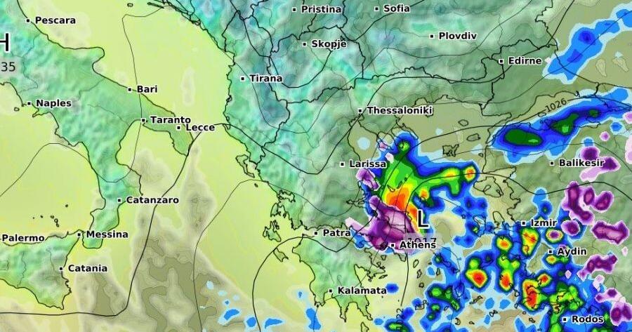 Καιρός: Έρχονται χιόνια μέχρι και μέσα στην Αθήνα – Οι περιοχές που θα «πνιγούν» στο χιόνι και πότε