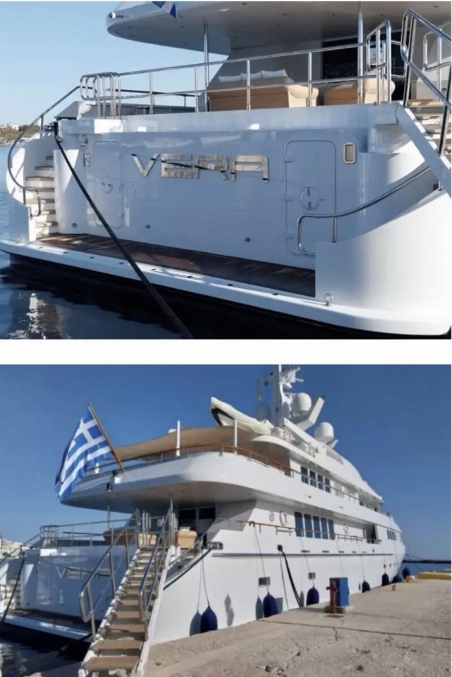 Όλη η Τήνος έτριβε τα μάτια της με το τεpάστιο γιοτ που έσκασε στο λιμάνι, μόλις είδαν ποιανού Έλληνα είναι