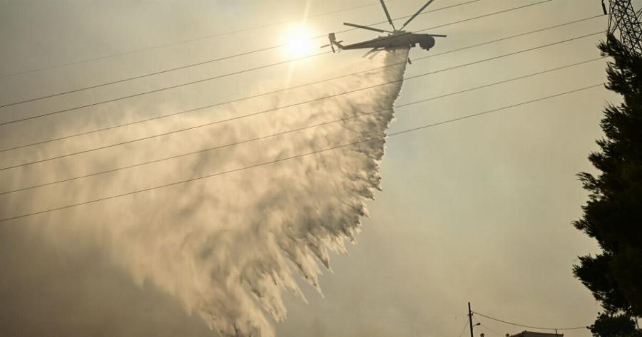 Φωτιά τώρα στην Κατεχάκη