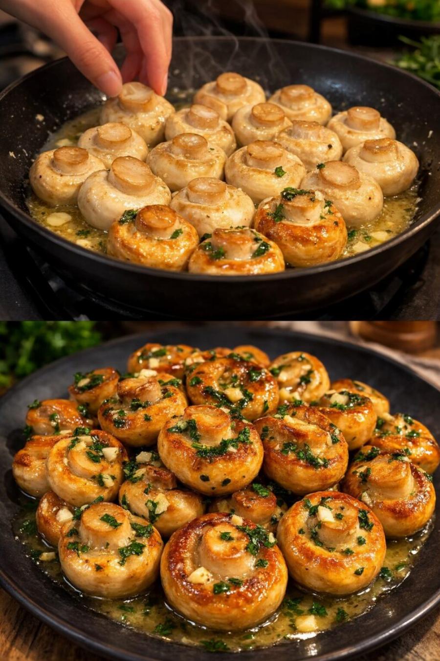 Η γιαγιά έφτιαξε χθες Κρεμώδη Μανιτάρια με Ελληνικό Γιαούρτι και Σκόρδο με αυτό το μυστικό