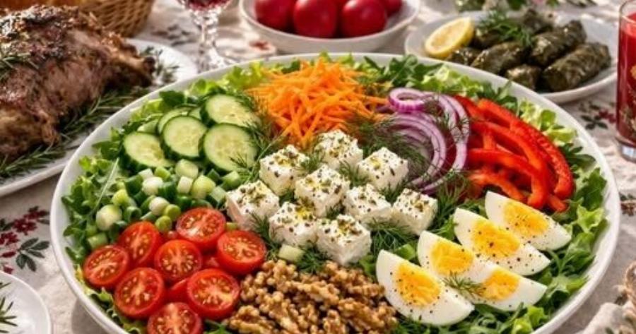 Η σαλάτα της Λαμπρής – Η πιο νόστιμη και εντυπωσιακή σαλάτα για το Πασχαλινό τραπέζι