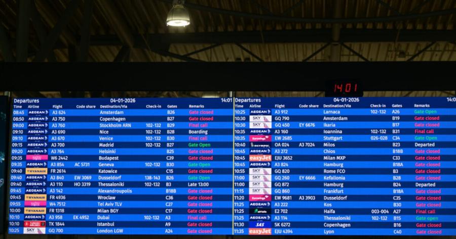 ΕΚΤΑΚΤΟ ΤΩΡΑ ΣΤΟΝ ΑΕΡΑ: ΘΡΙΛΕΡ ΜΕ ΑΕΡΟΠΛΑΝΟ ΣΕ ΠΤΗΣΗ ΑΠΟ ΑΘΗΝΑ