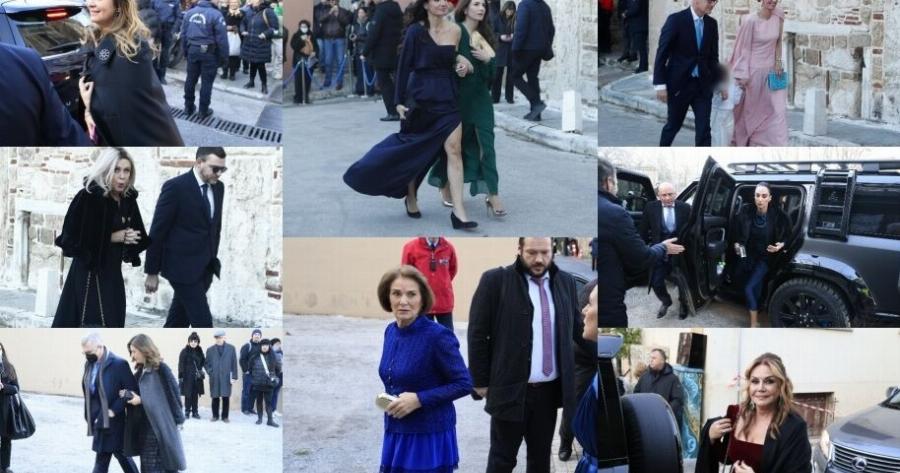 Γάμος Ντεγκρές – Βαρδινογιάννη: Κατέφτασαν οι πρώτοι καλεσμένοι στον Άγιο Νικόλαο Ραγκαβά