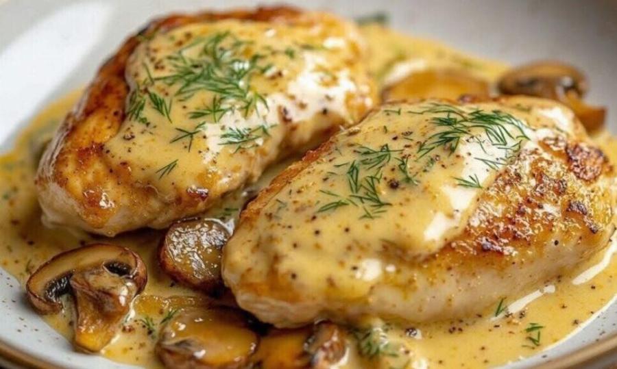 Κρεμώδες κοτόπουλο με μανιτάρια και σκόρδο: Εύκολη συνταγή σε 30 λεπτά