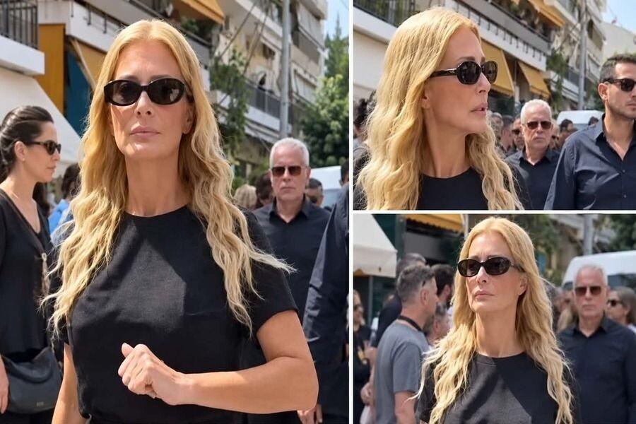 Σάλος με Θεοδωρίδου στην κηδεία Μαζωνάκη Η κίνηση που άναψε συζήτηση – Τι κατέγραψε η κάμερα