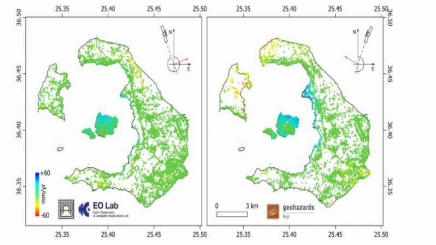 ΕΚΤΑΚΤΟ ΤΩΡΑ Ηφαίστειο Σαντορίνης – Σταδιακή ανύψωση