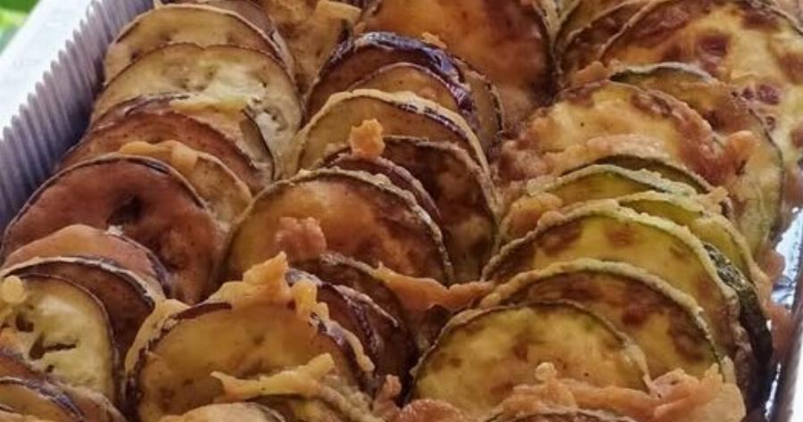 Τα πιο τραγανά κολοκυθάκια και μελιτζάνες τηγανητά – Με χυλό μπύρας και σκορδαλιά που απογειώνει!