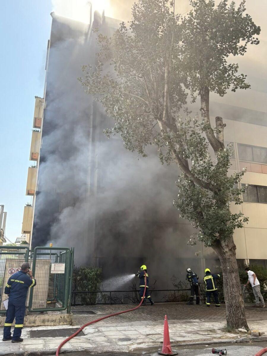 ΦΩΤΙΑ ΣΕ ΠΑΣΙΓΝΩΣΤΟ NOΣOKOMEIO ΤΗΣ ΑΘΗΝΑΣ – ΣYNAΓEPMOΣ ΣΤΗΝ ΠΥΡΟΣΒΕΣΤΙΚΗ