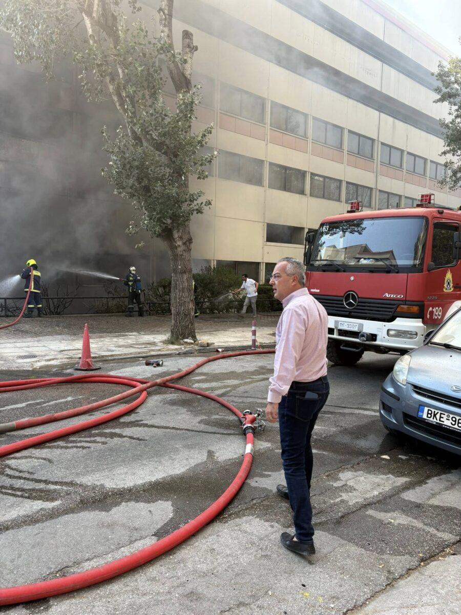 ΦΩΤΙΑ ΣΕ ΠΑΣΙΓΝΩΣΤΟ NOΣOKOMEIO ΤΗΣ ΑΘΗΝΑΣ – ΣYNAΓEPMOΣ ΣΤΗΝ ΠΥΡΟΣΒΕΣΤΙΚΗ