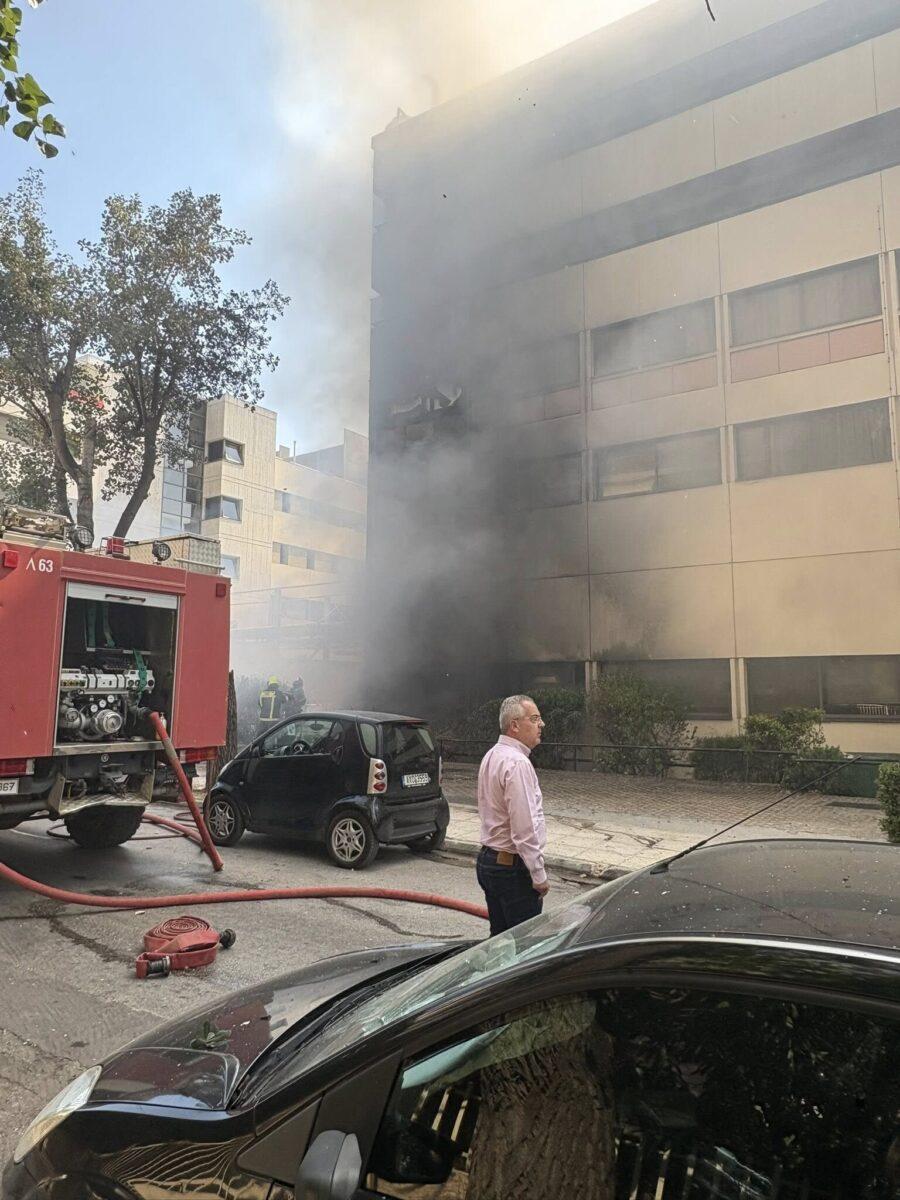 ΦΩΤΙΑ ΣΕ ΠΑΣΙΓΝΩΣΤΟ NOΣOKOMEIO ΤΗΣ ΑΘΗΝΑΣ – ΣYNAΓEPMOΣ ΣΤΗΝ ΠΥΡΟΣΒΕΣΤΙΚΗ