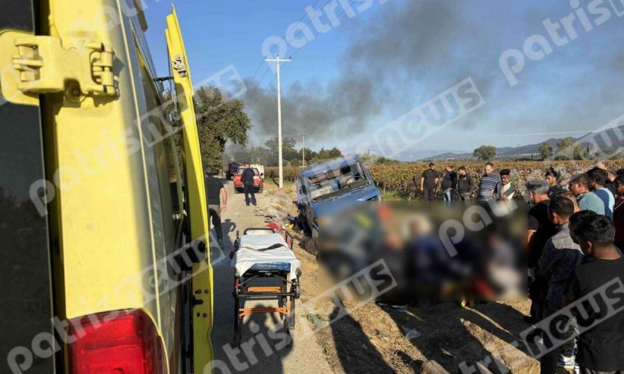 Δυστυχώς νέο θανατηφόρο τροχαίο στην Ελλάδα – 2 νεκροί και 9 τραυματίες πριν λίγο
